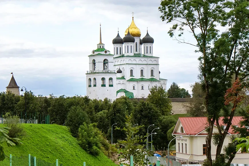 Churches of the pskov school architecture